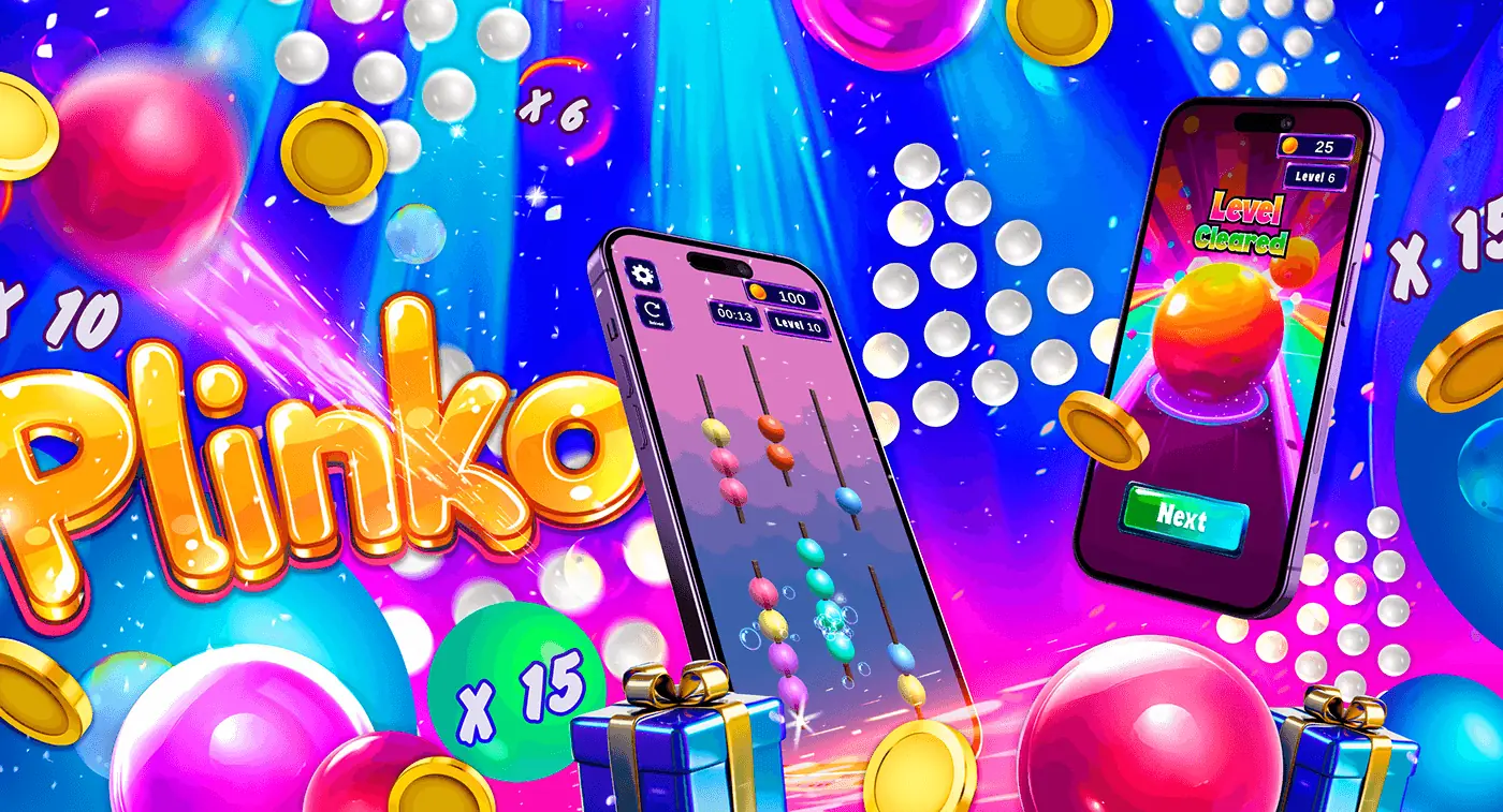 Plinko bei Woo casino